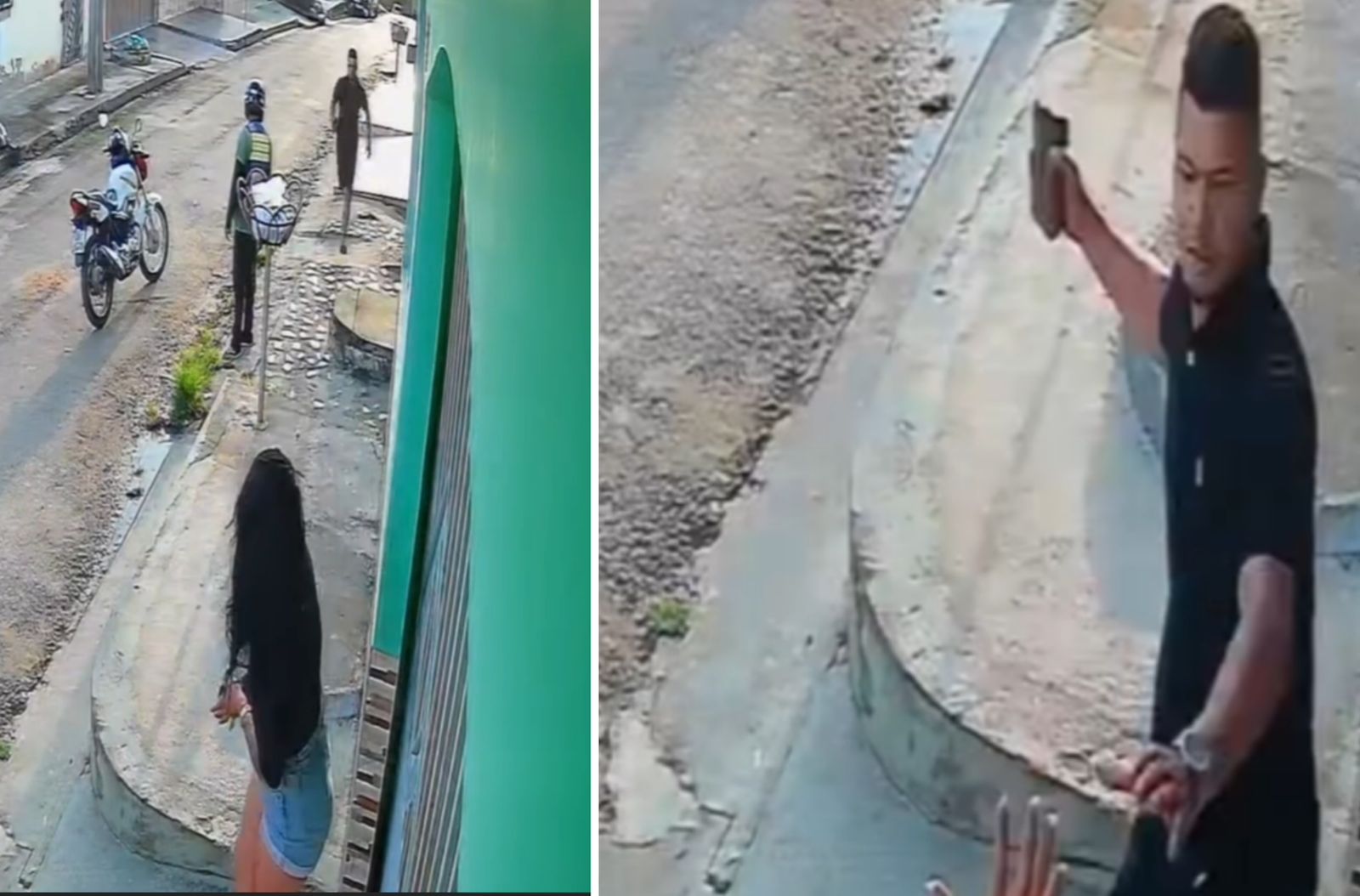 Imagem - Vídeo: mulher é brutalmente agredida por ex-companheiro em via pública no Pará