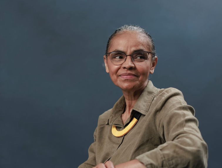 Marina Silva - Ministra do Meio Ambiente do Brasil. 