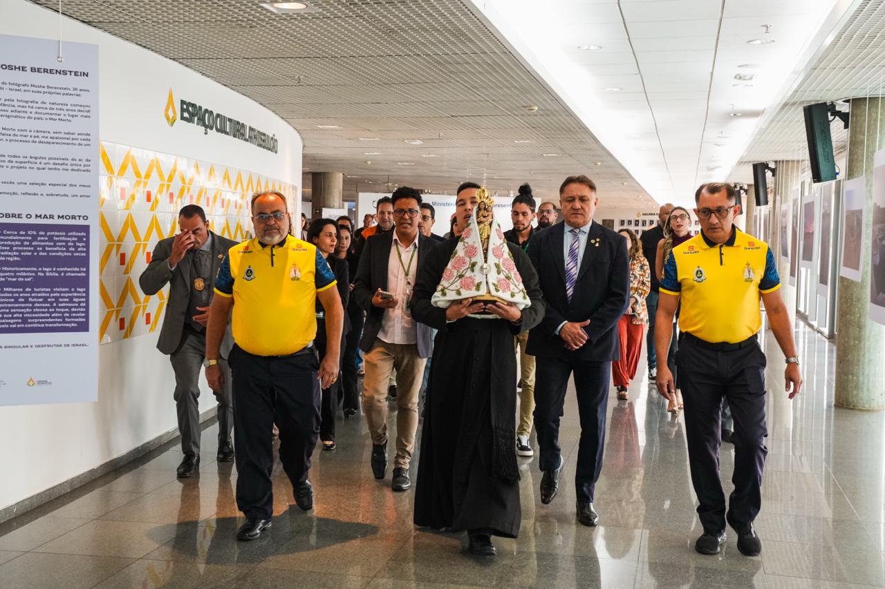 Nossa Senhora de Nazaré esteve em visita na capital federal