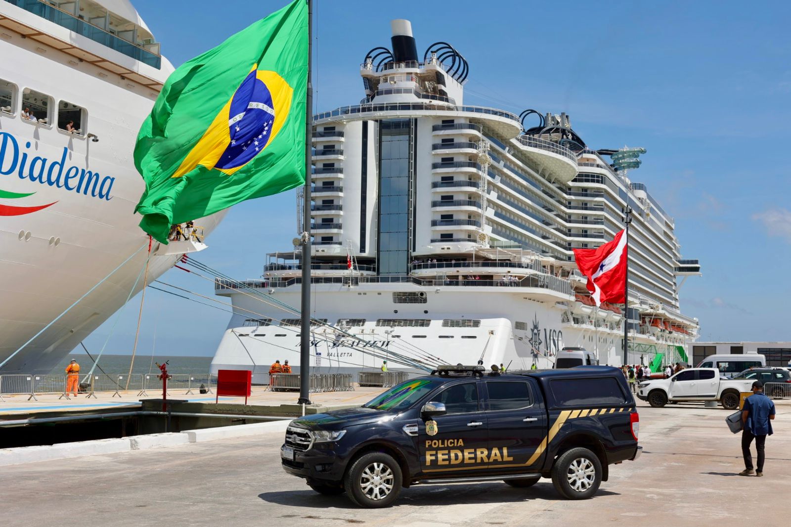 Imagem - COP30: PF inicia migração de tripulantes de cruzeiros em Outeiro