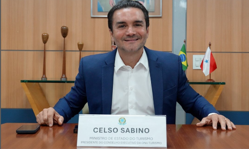 Celso Sabino, Ministro do Turismo do Brasil.