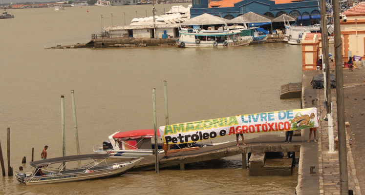 Comunidades ribeirinhas, quilombolas e extrativistas da Amazônia se mobilizam em Belém e no Marajó para cobrar ações concretas pela preservação da floresta e o fim da exploração de petróleo na Foz do Amazonas