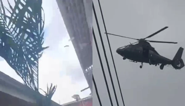 Imagem - Exército diz que sobrevoo que danificou imóvel era parte de treinamento