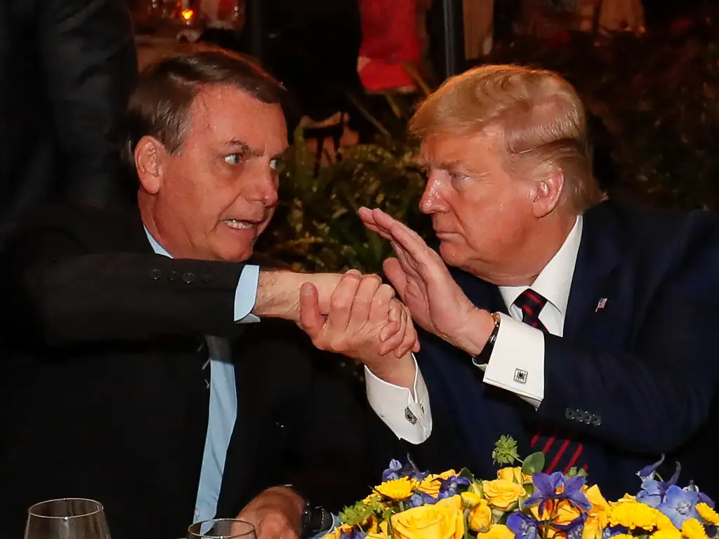 Jair Bolsonaro e Donald Trump - 