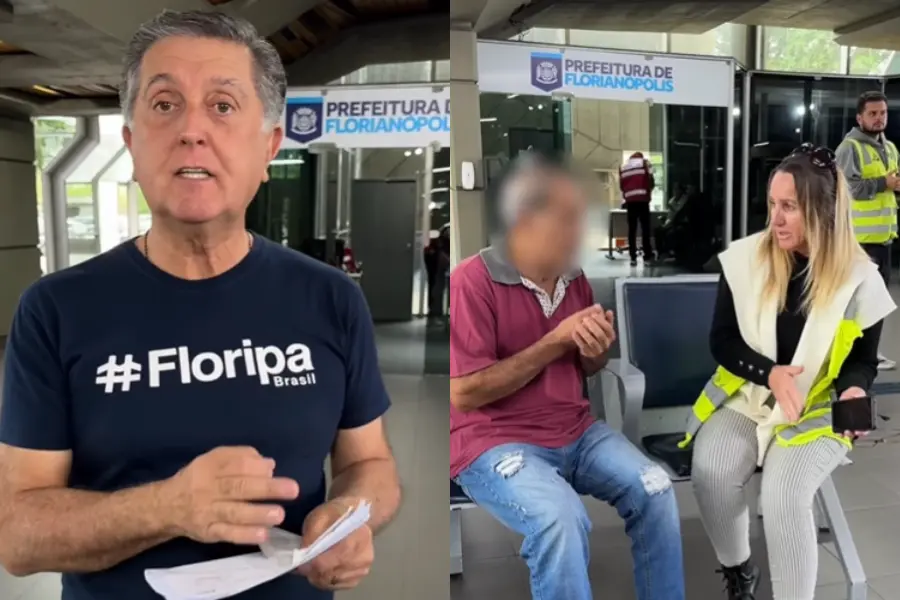O prefeito Topazio Neto (PSD), afirma que 500 pessoas já foram mandadas de volta para suas cidades.