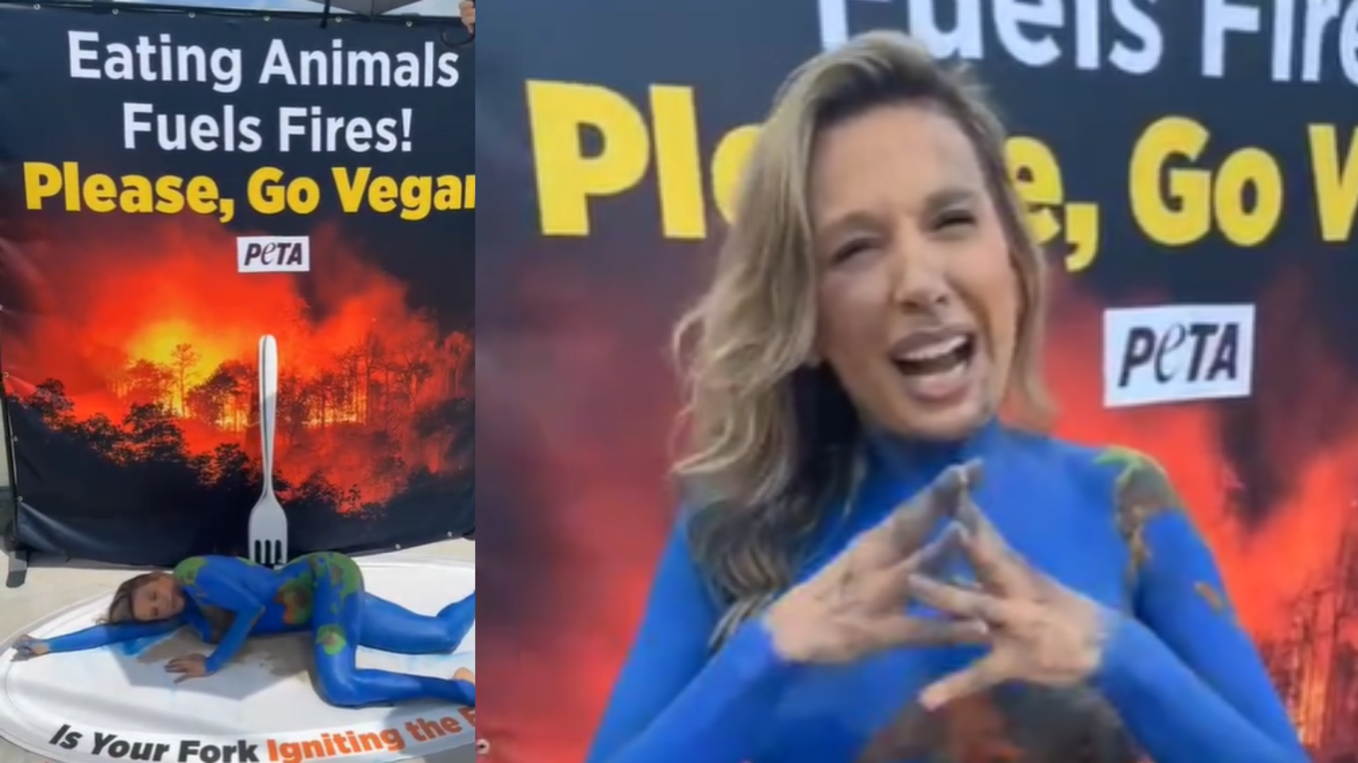 Imagem - Luisa Mell protesta na COP30 e pede 'acordar' ao mundo contra a destruição da Amazônia
