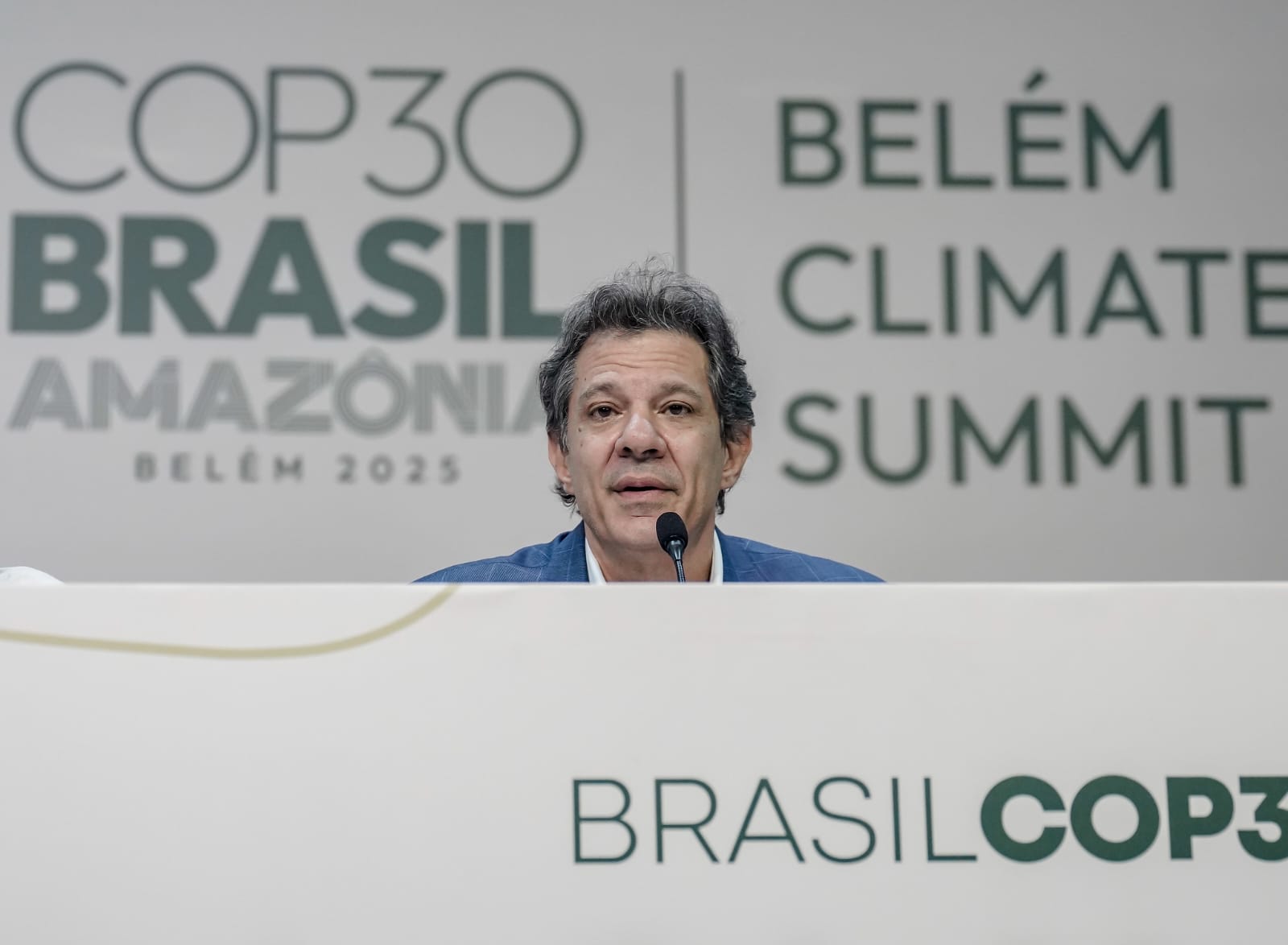 Ministro da Fazenda, Fernando Haddad, em Belém -