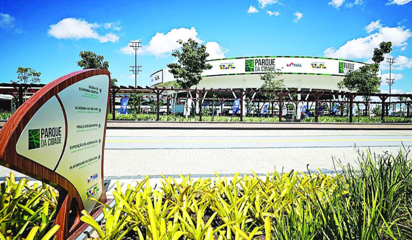 Parque da Cidade, em Belém.