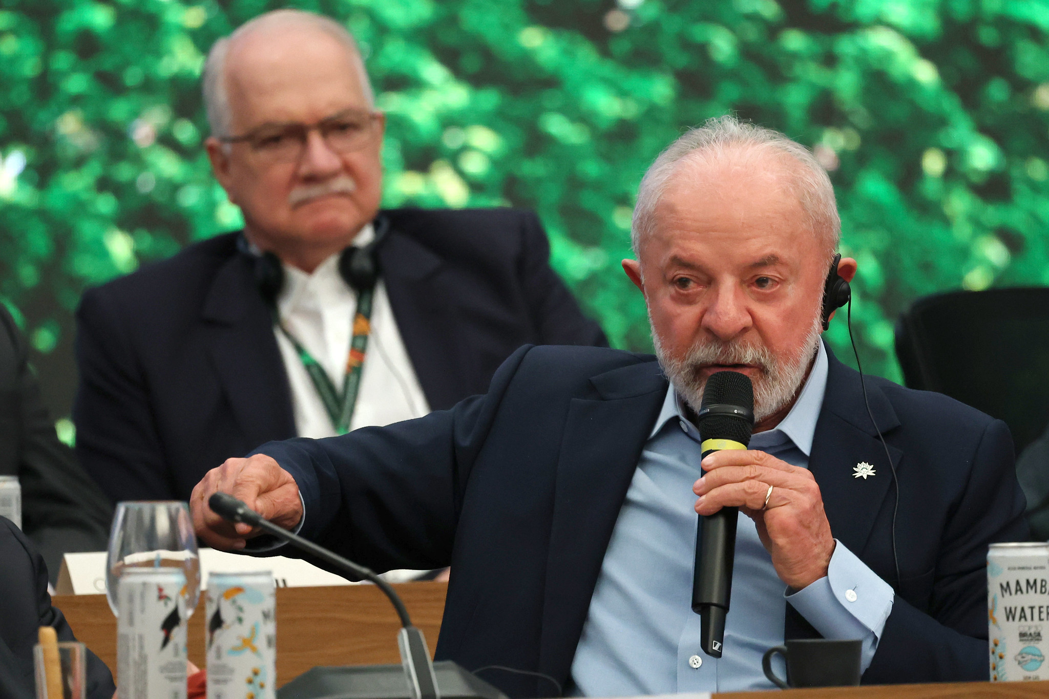 Presidente Lula durante a Cúpula do Clima em Belém.