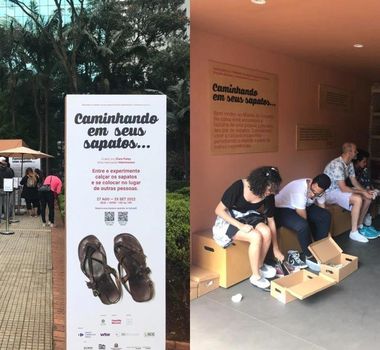 Imagem - Exposição 'Caminhando em seus Sapatos' leva público a vivenciar os desafios da floresta