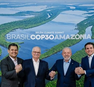 Imagem - Na Cúpula de Líderes da COP 30, Alcolumbre aponta importância estratégica da Amazônia