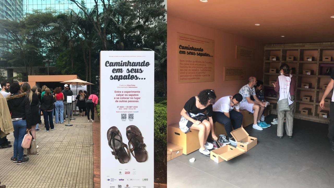 Imagem - Exposição 'Caminhando em seus Sapatos' leva público a vivenciar os desafios da floresta