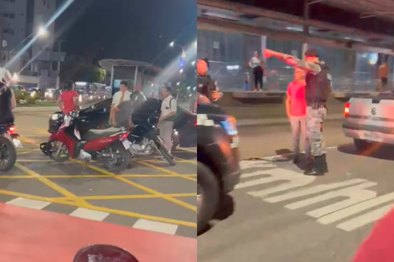 Ninguém se feriu gravemente -