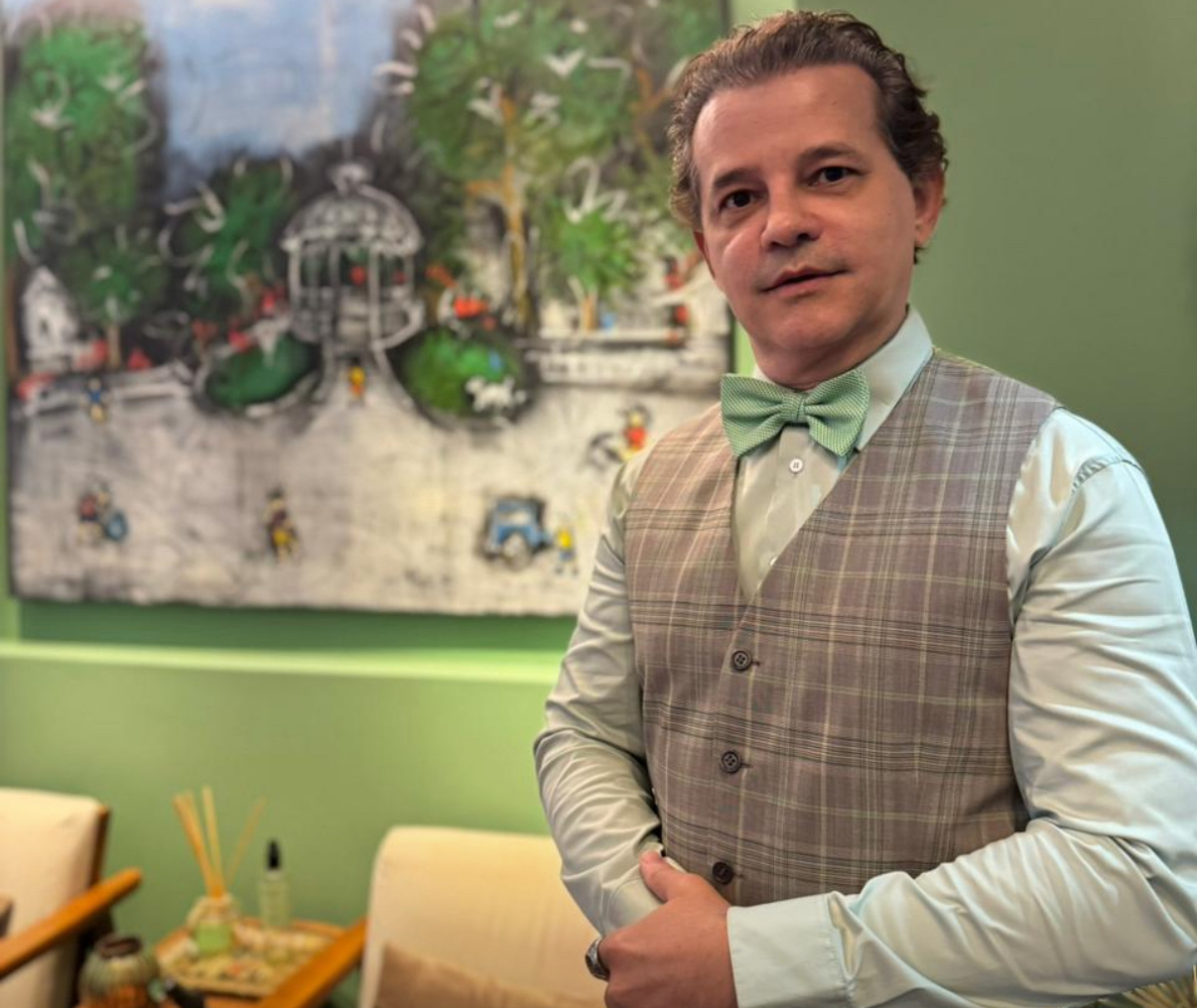 O endocrinologista Rubens Tofolo Jr intensificou o atendimento em sua clínica 