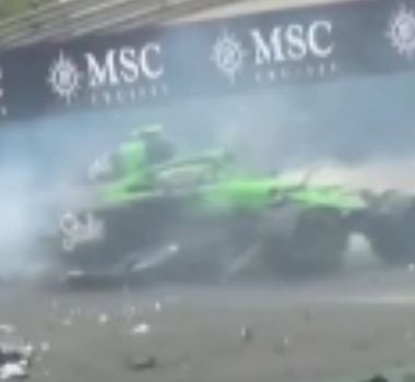 Imagem - Acidente tira Gabriel Bortoletto do treino oficial da F1