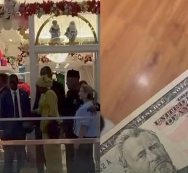 Imagem - Presidente da Nigéria visita shopping em Belém e surpreende vendedoras