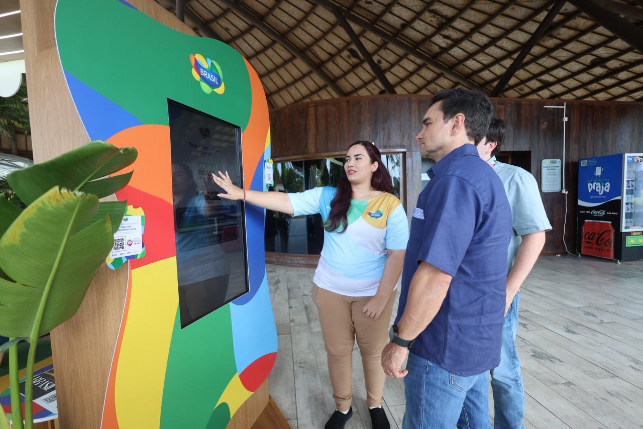 Belém ganha rede de “Infozones” para receber visitantes da COP30.
