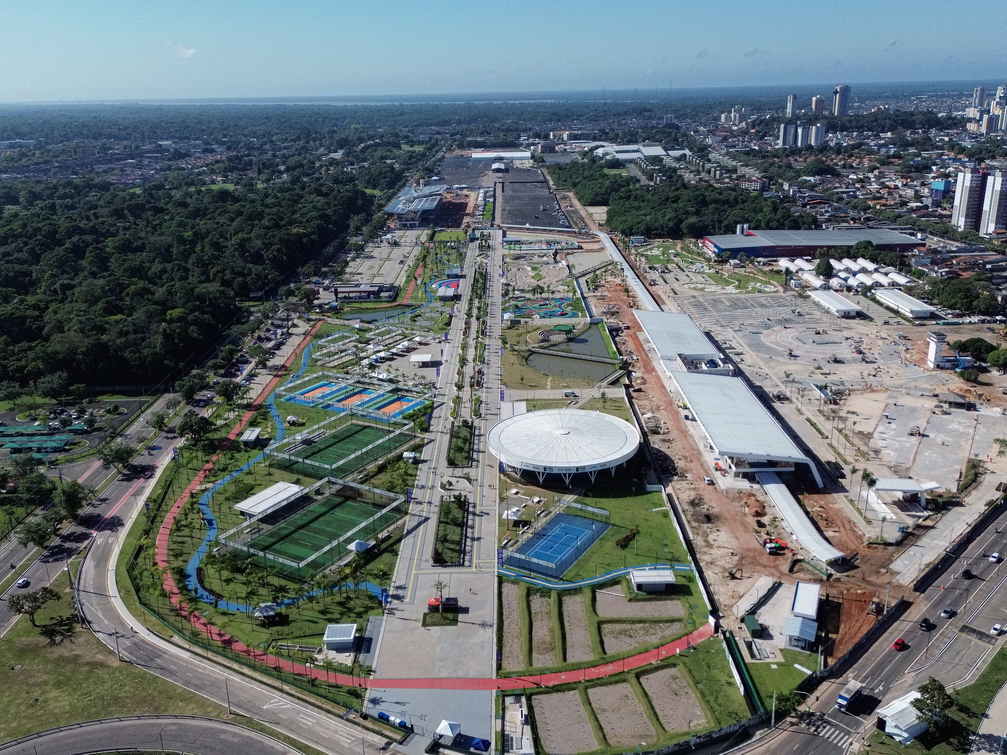 Parque da Cidade, sede da COP30 em Belém.