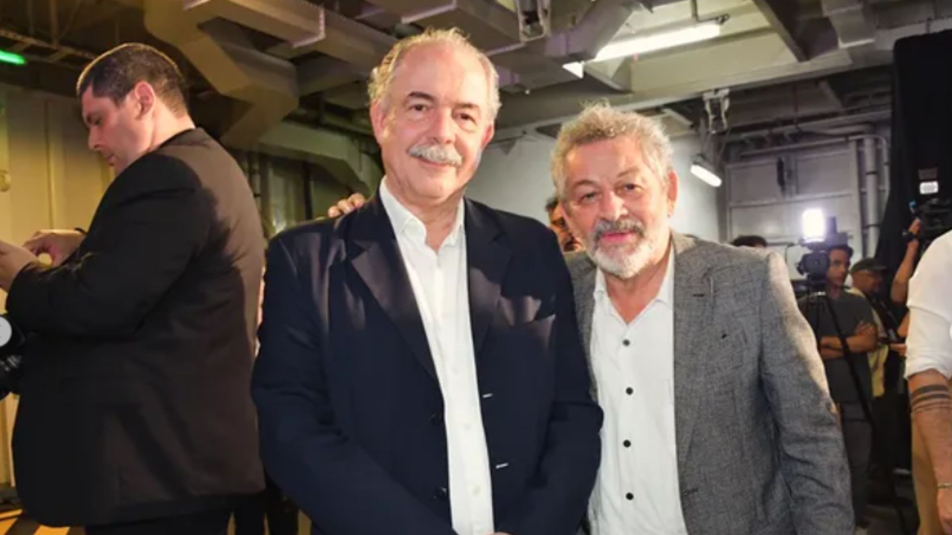 Presidente do BNDES, Aloizio Mercadante Oliva. Ao lado Paulo Rocha da Superintendência do Desenvolvimento da Amazônia (Sudam).