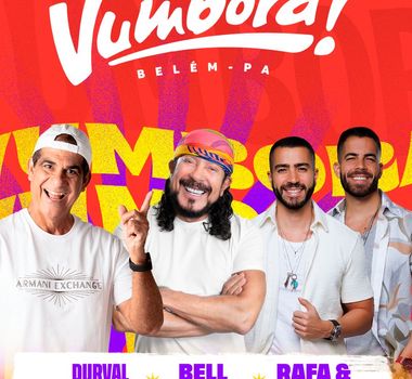Imagem - Bloco Vumbora desembarca em Belém com Bell Marques, Durval Lelys e Rafa & Pipo Marques
