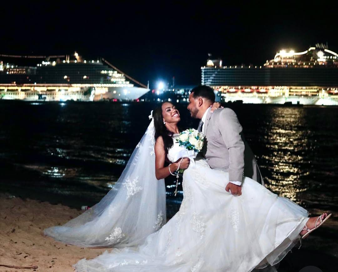 Foto do casal pela lentes de Edson Lima)