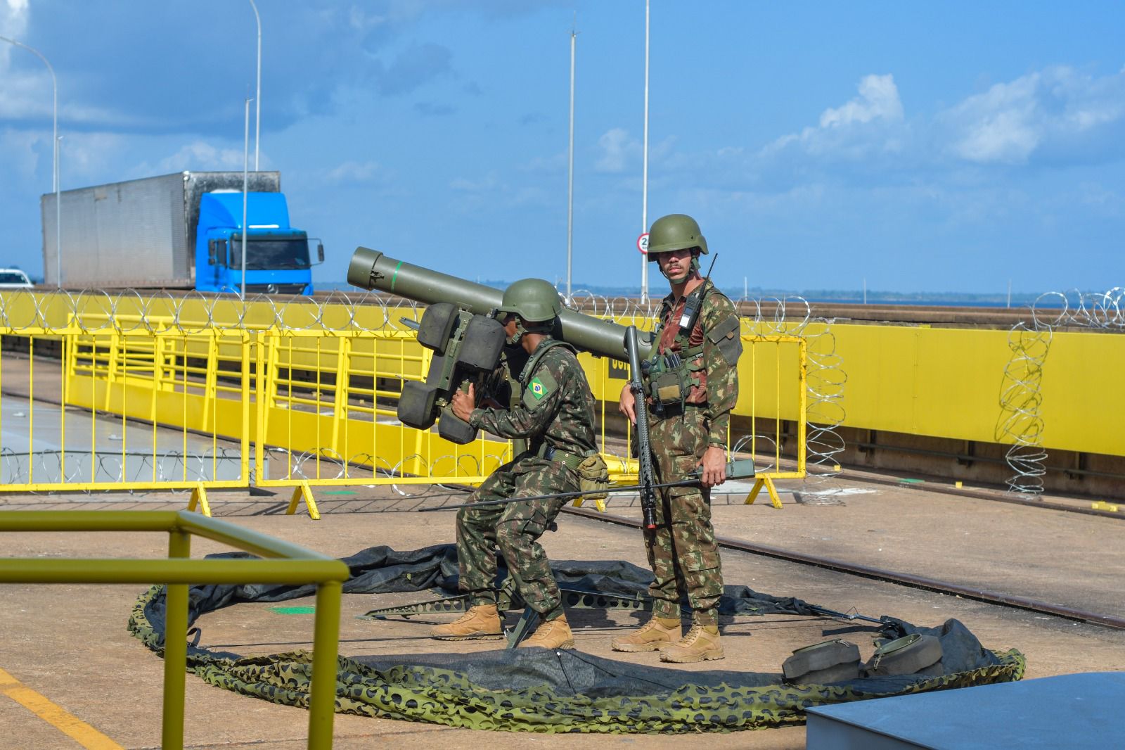 Exército promove exposições de materiais e técnicas militares, durante a COP 30, em Belém - 