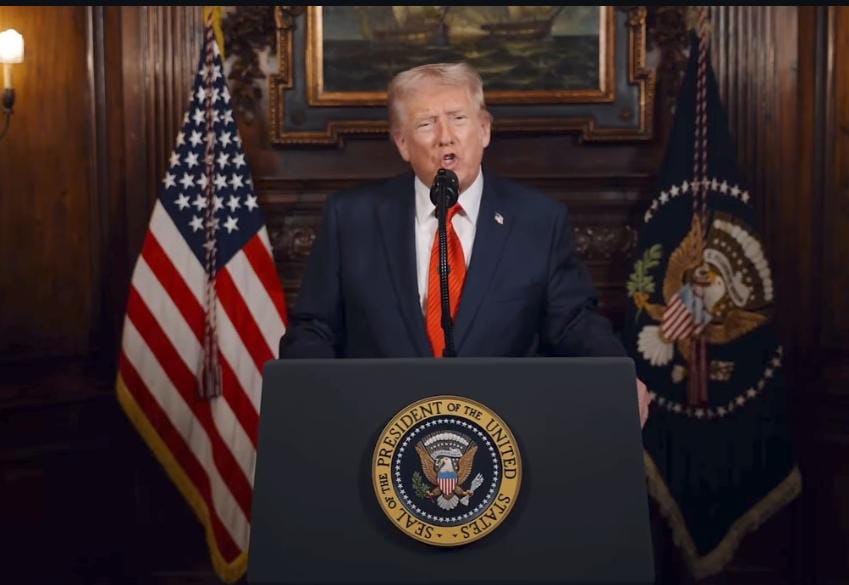 (Presidente dos Estados Unidos, Donald Trump) 