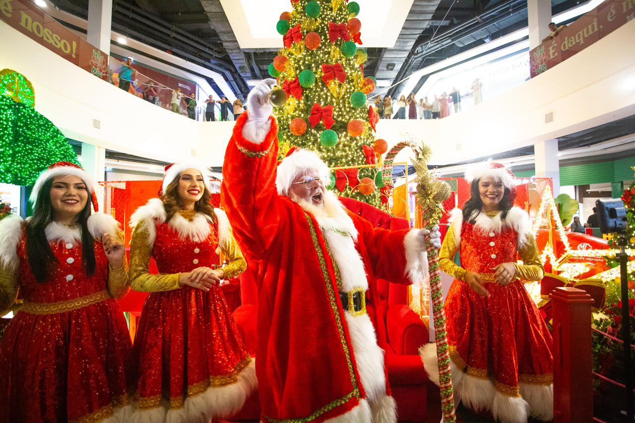 Imagem - Shopping em Ananindeua inaugura decoração de Natal com grande festa e chegada do Papai Noel