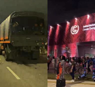 Imagem - Protesto é dispersado e Exército mantém segurança nos arredores da COP30