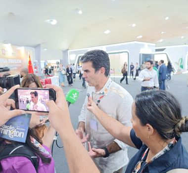 Imagem - Helder fala sobre a presença do governador da Califórnia na COP, apesar da ausência de Trump