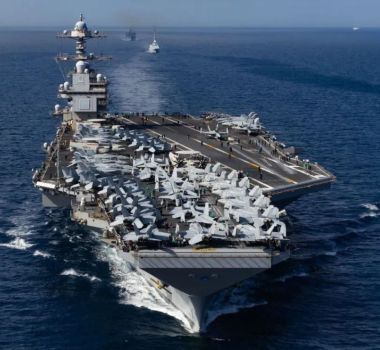 Imagem - Maior porta-aviões do mundo chega à América Latina e aumenta tensão entre EUA e Venezuela