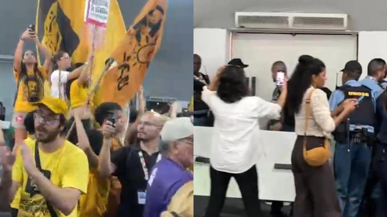 Segurança foi reforçada no entorno do evento -