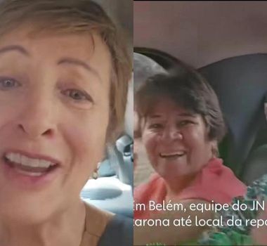 Imagem - Dupla do Jornal Nacional se perde em Belém e recebe ajuda de moradores