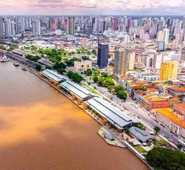 Imagem - IBGE lança mapa-múndi invertido com o Pará no centro do mundo durante a COP30; veja