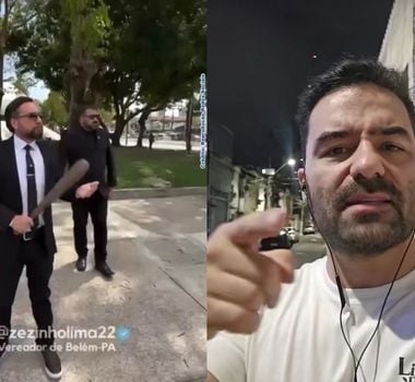 Imagem - Vereador ameaça ‘Mamãe Falei’ com porrete em Belém após críticas à cidade durante a COP 30