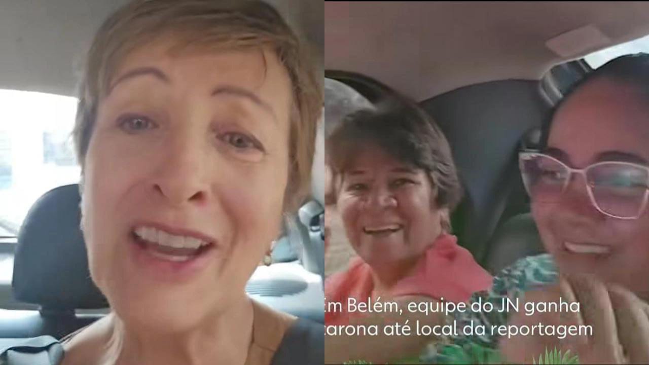 Imagem - Dupla do Jornal Nacional se perde em Belém e recebe ajuda de moradores