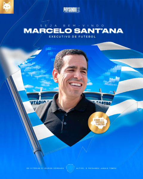 Marcelo Sant'Ana foi oficializado como novo executivo bicolor