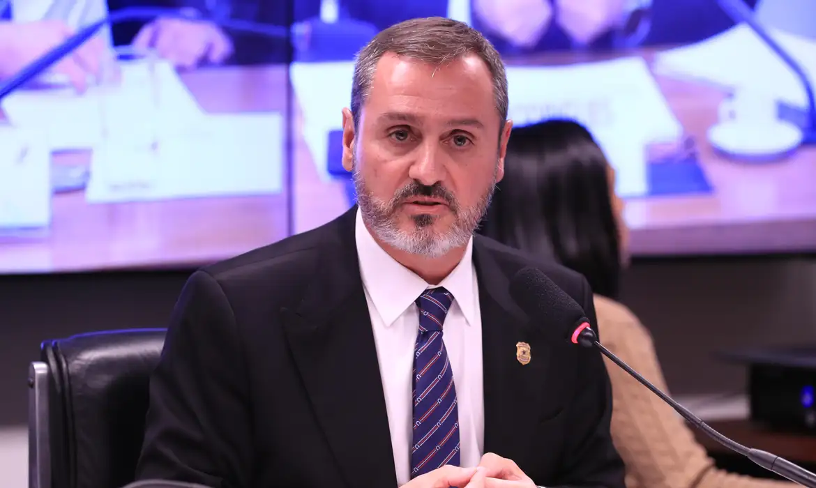 O diretor-geral da Polícia Federal, Andrei Rodrigues, 