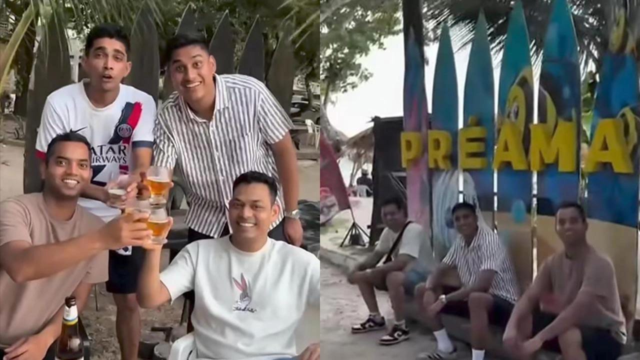 Turistas da Índia em Outeiro -