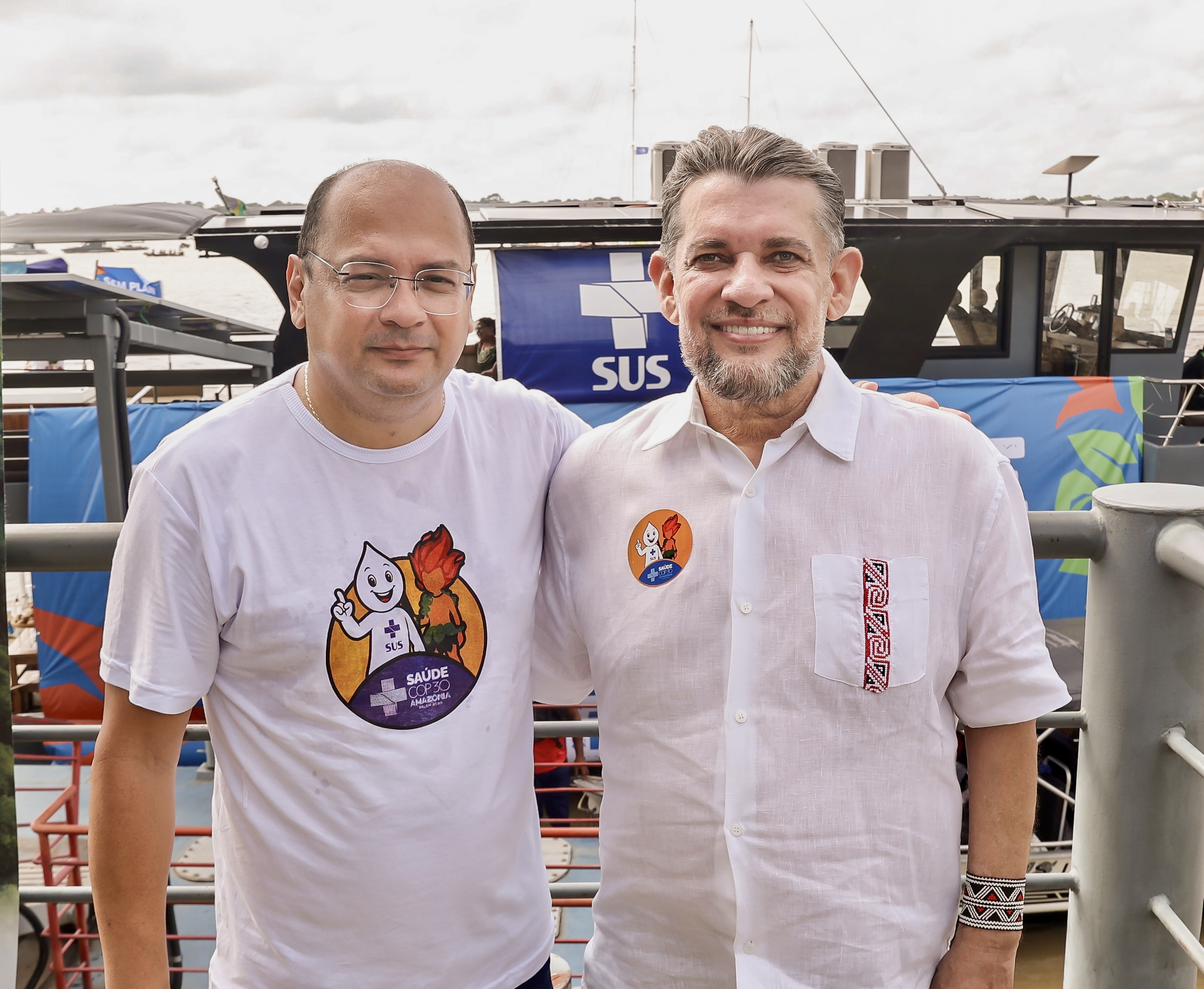 Del Viana e Osvaldo Carvalho