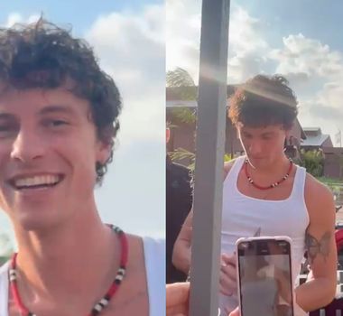 Imagem - Shawn Mendes mostra simpatia ao cumprimentar fãs em Belém