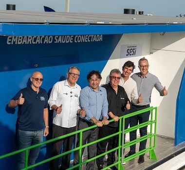 Imagem - Embarcação Sesi Conectada leva serviços de saúde aos ribeirinhos
