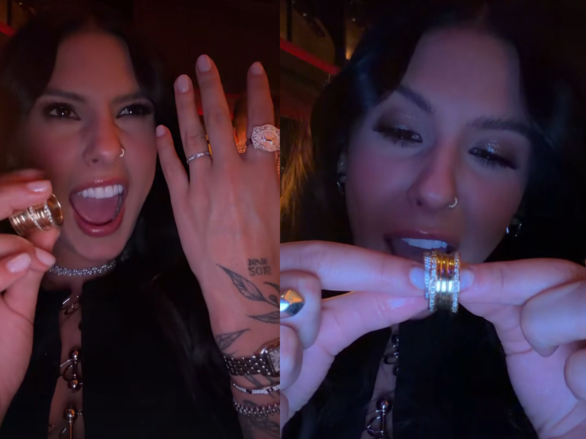 Imagem - Em tom de brincadeira, Ana Castela cobra aliança maior de Zé Felipe: vergonha de me assumir?