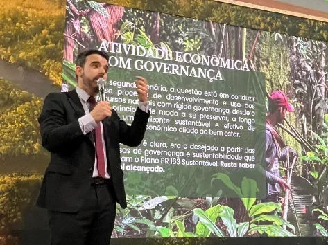 Juiz federal Domingos Daniel Moutinho da Conceição Filho faz palestra na COP-30