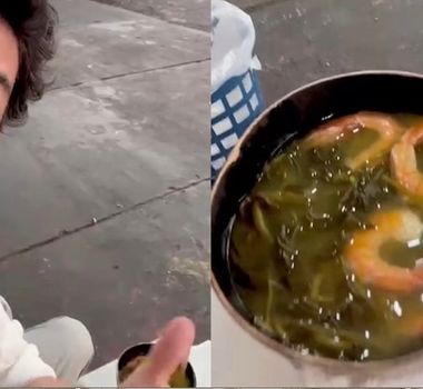Imagem - Repórter se rende ao tacacá e declara: 'é a melhor comida do planeta'