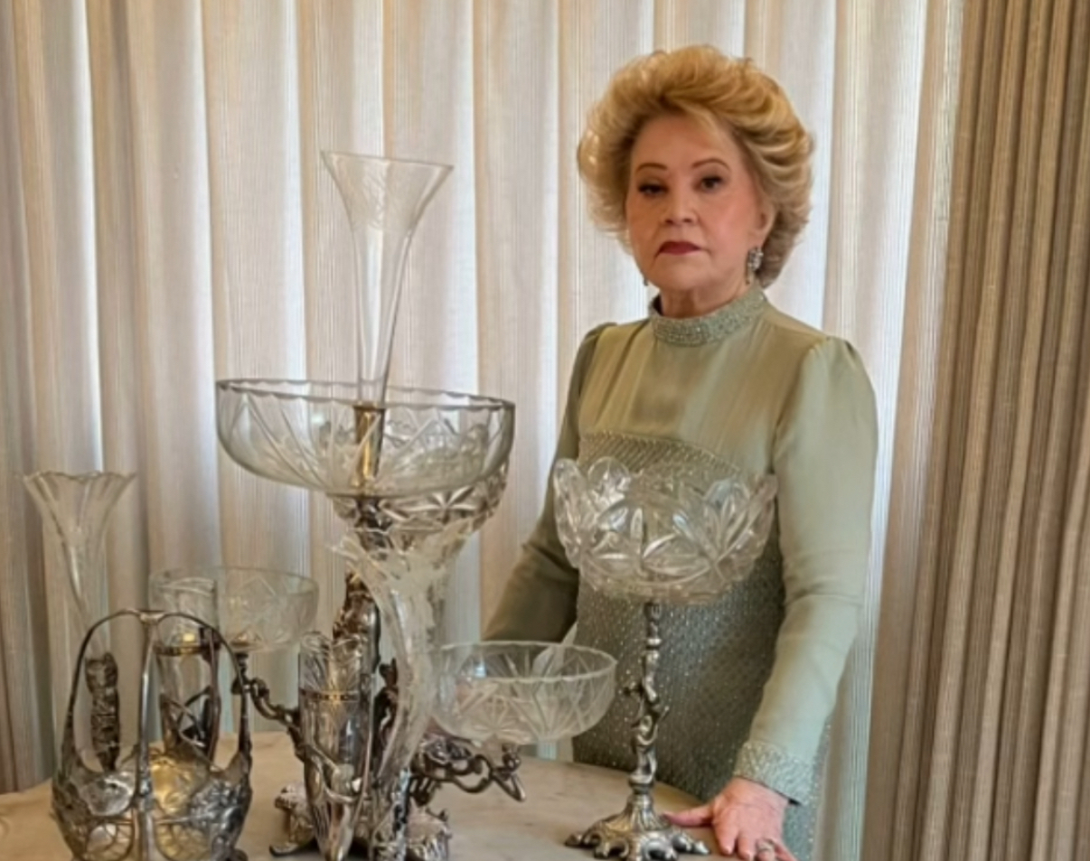 A dileta amiga Edna Vaz oitentou durante a semana. A data mereceu comemoração especial. 