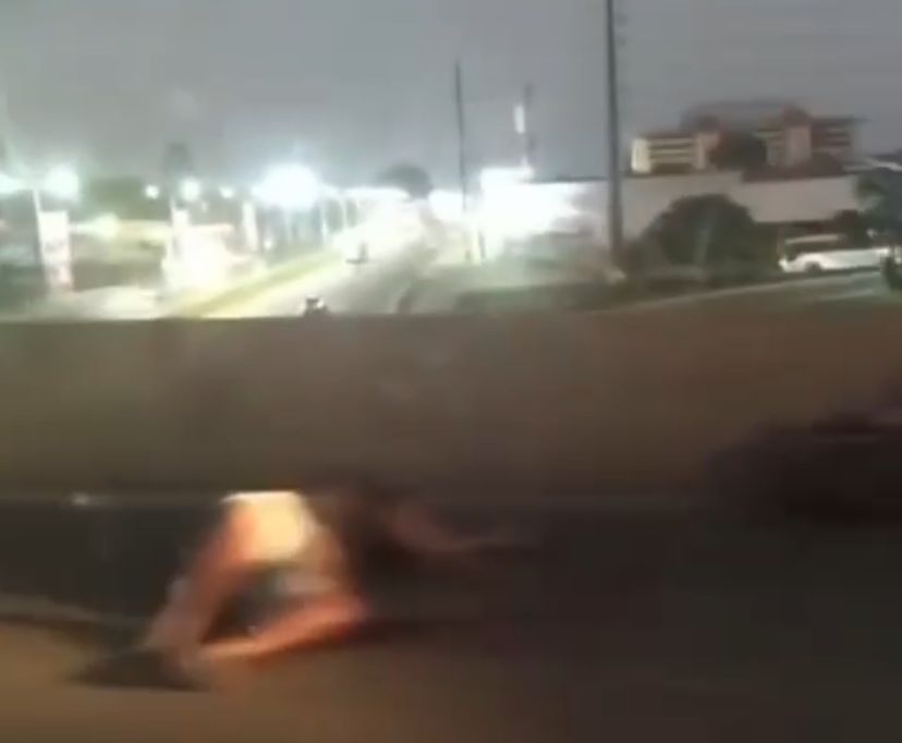 Acidente foi registrado no início da manhã deste sábado

