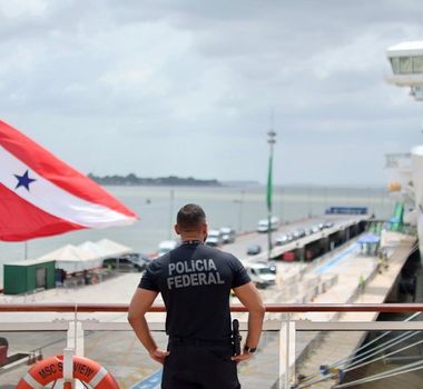 Imagem - PF alinha procedimentos com tripulações de navios da COP30 em Outeiro