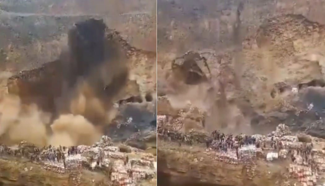 Acidente ocorreu após garimpeiros entrarem irregularmente na área de mineração, interditada por causa das fortes chuvas