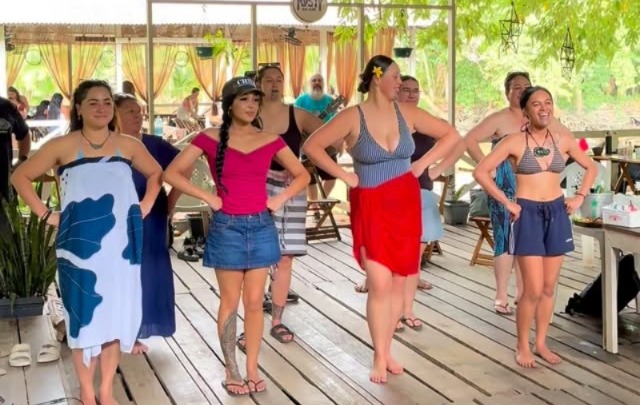 Dança típica da Nova Zelândia -